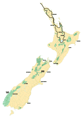 7 days New Zealand tour